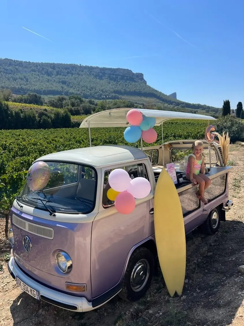 Présence de Kombi Event à un anniversaire