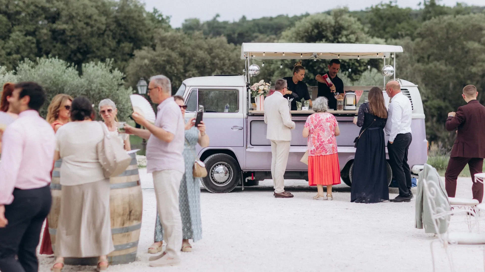 Le combi Volkswagen de Kombi Event présent à vos évènements